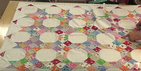 Make a scrap quilt or devise a more orderly fabric arrangement. . Aunt grace free quilt pattern